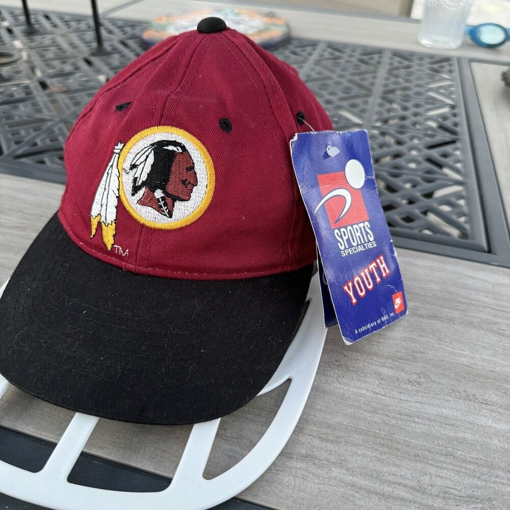 Vintage Washington Redskins Sports Specialties Snapback Cap Hat Youth NWT